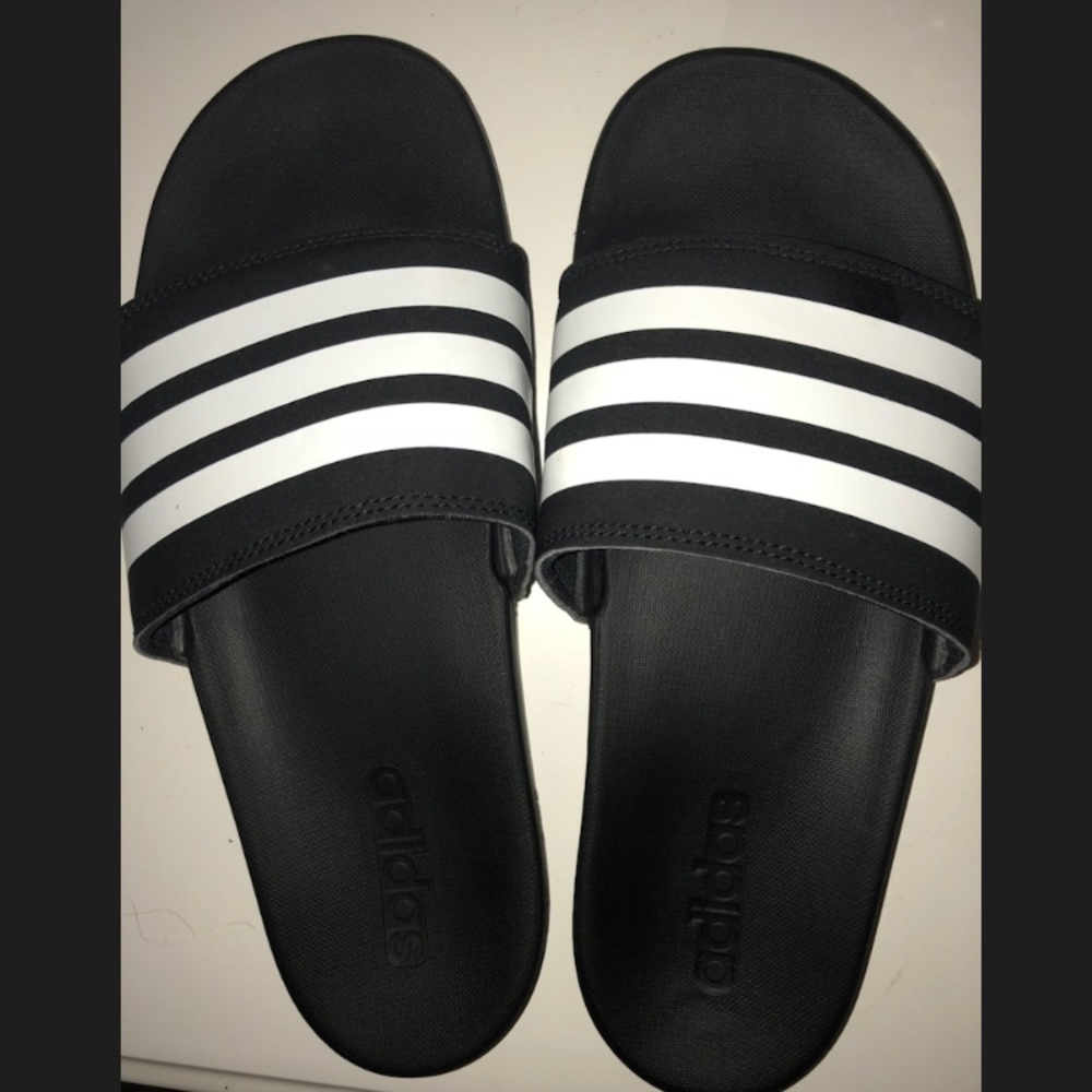 NWOT Adidas Adilette Slides Size 8